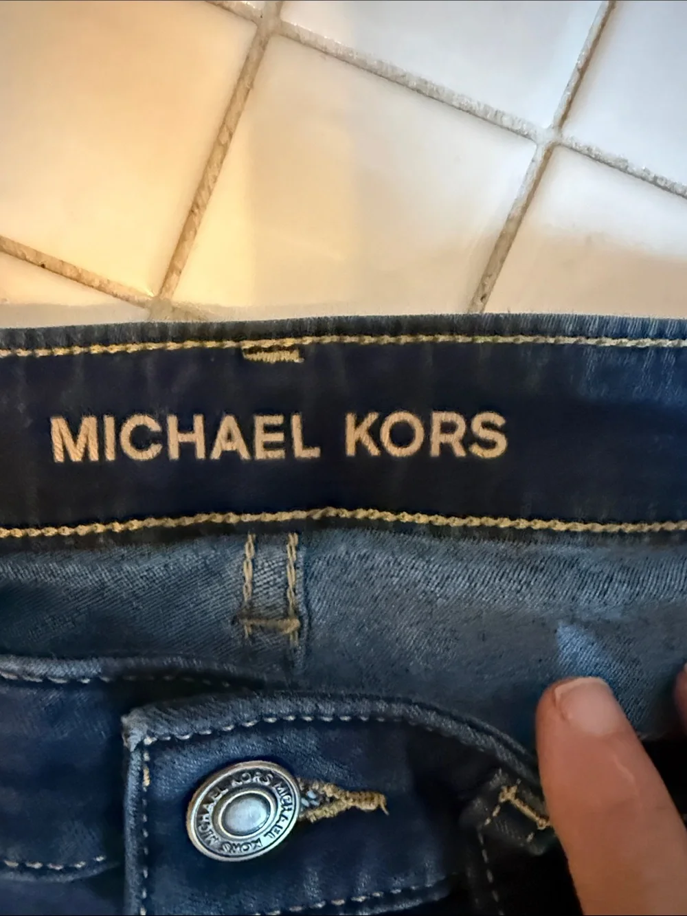 Michael Kors Izzy skinny jeans- worn 4-5 times. 99 retail